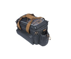 Pakethållarväska Basil Miles XL MIK Trunkbag 9-36L Svart
